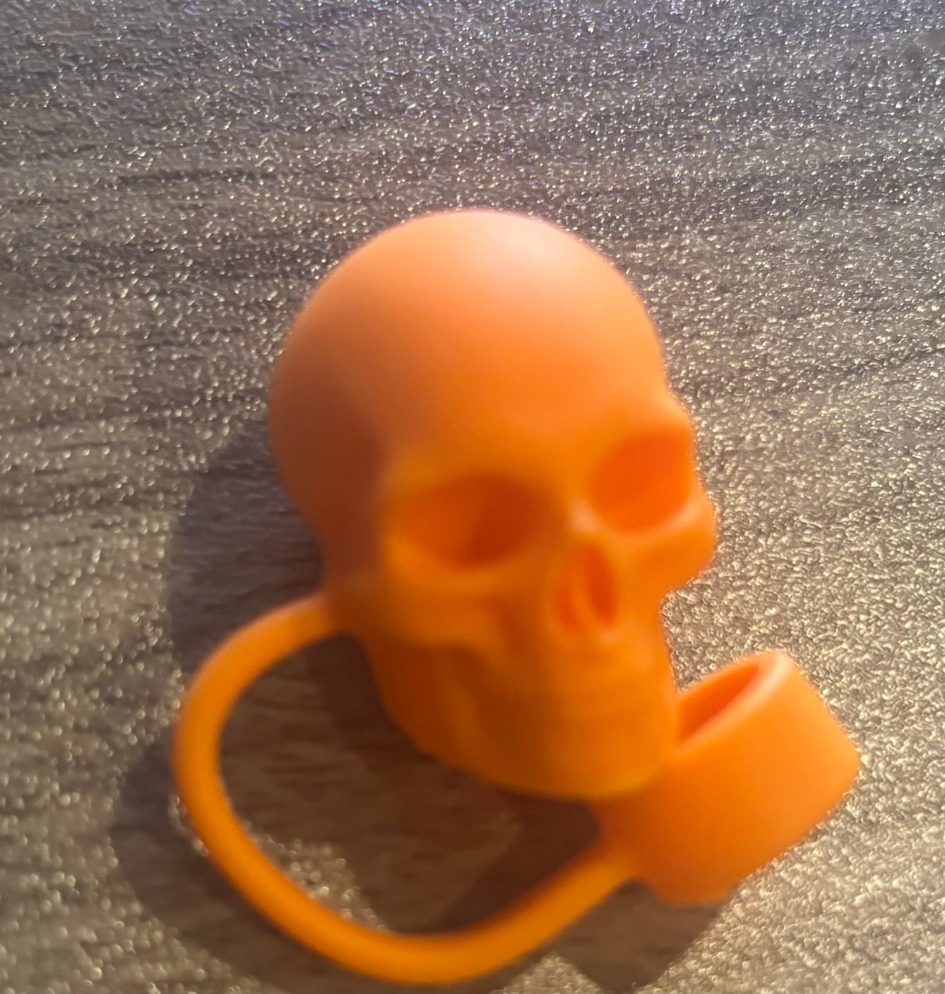 Skull Straw Topper