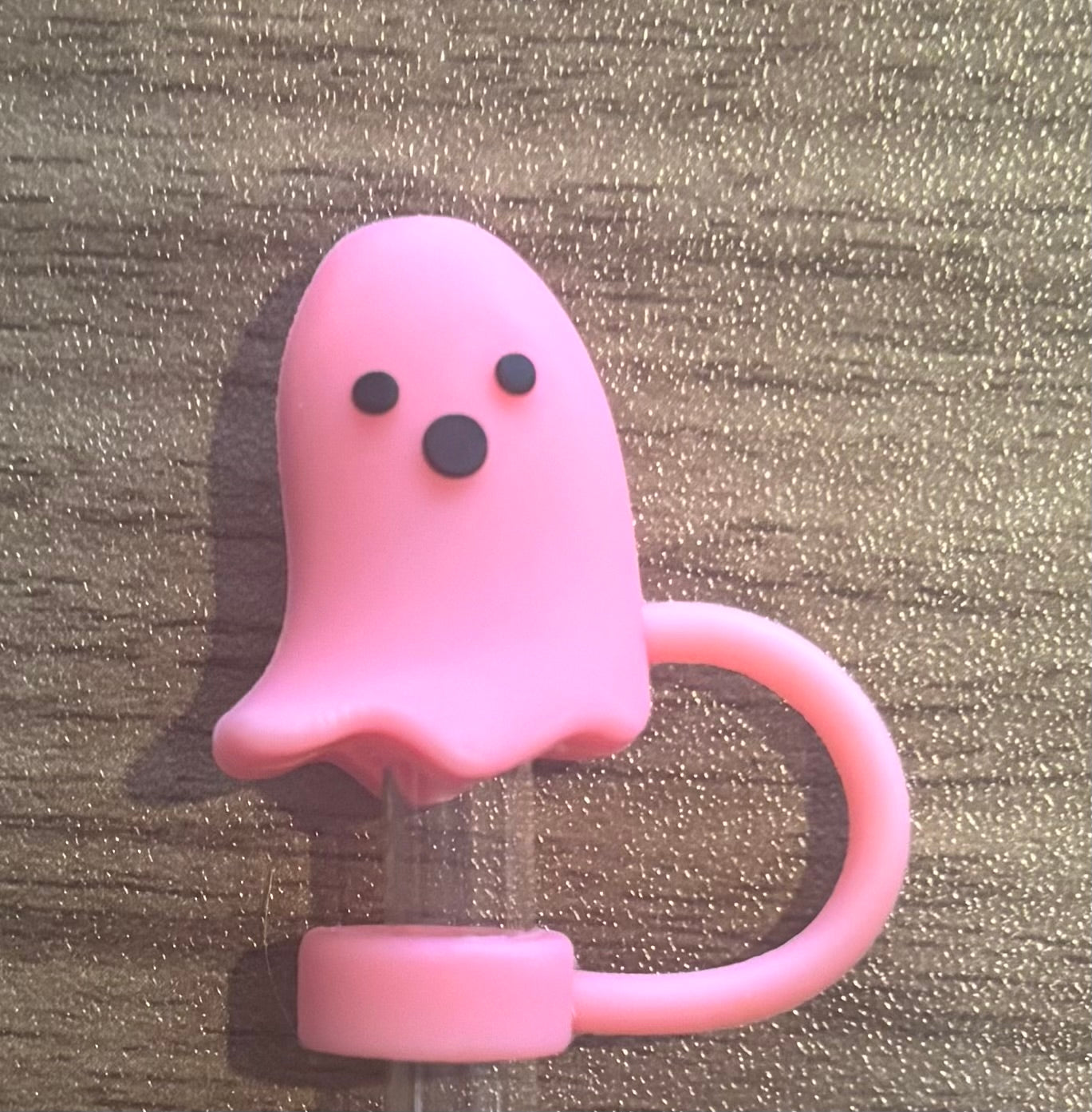 Pink Straw Topper