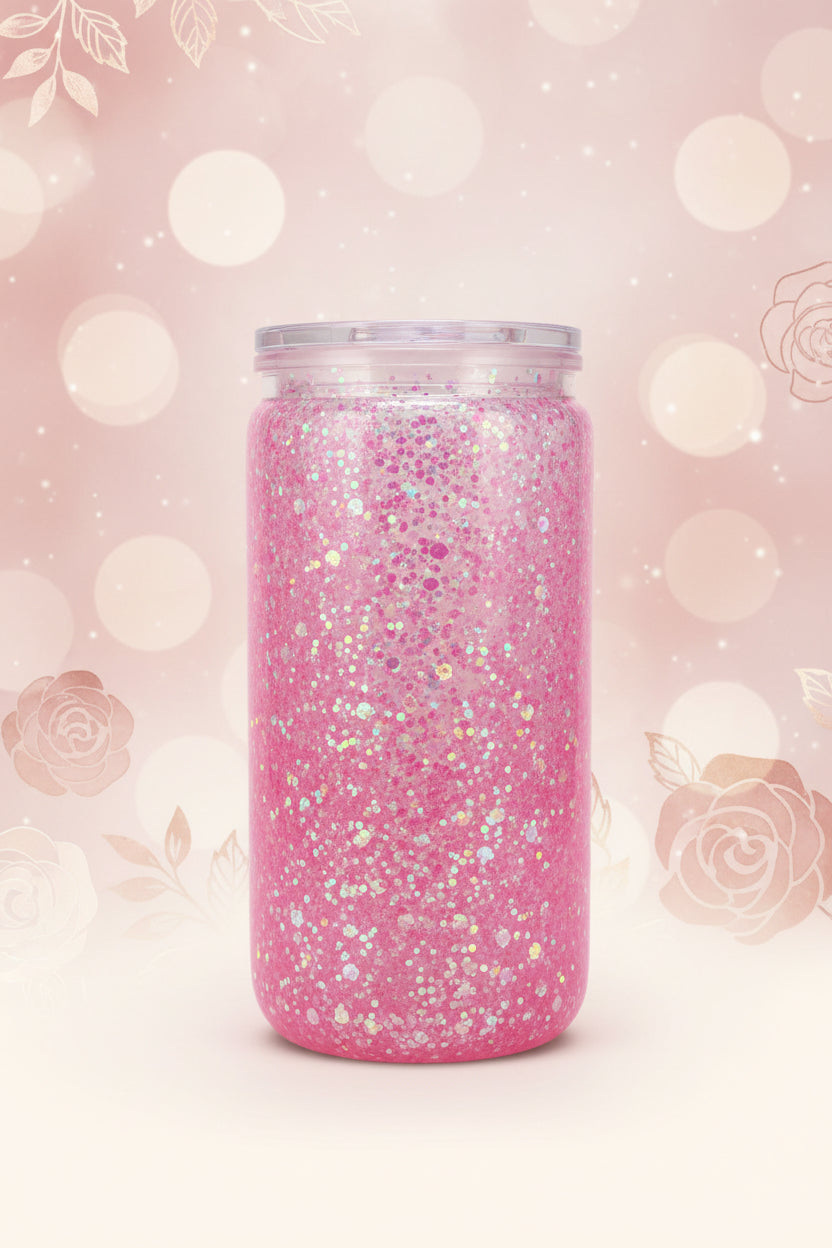 Pink flowing cup