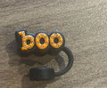 Boo Straw Topper