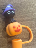 Black Cat Straw Topper