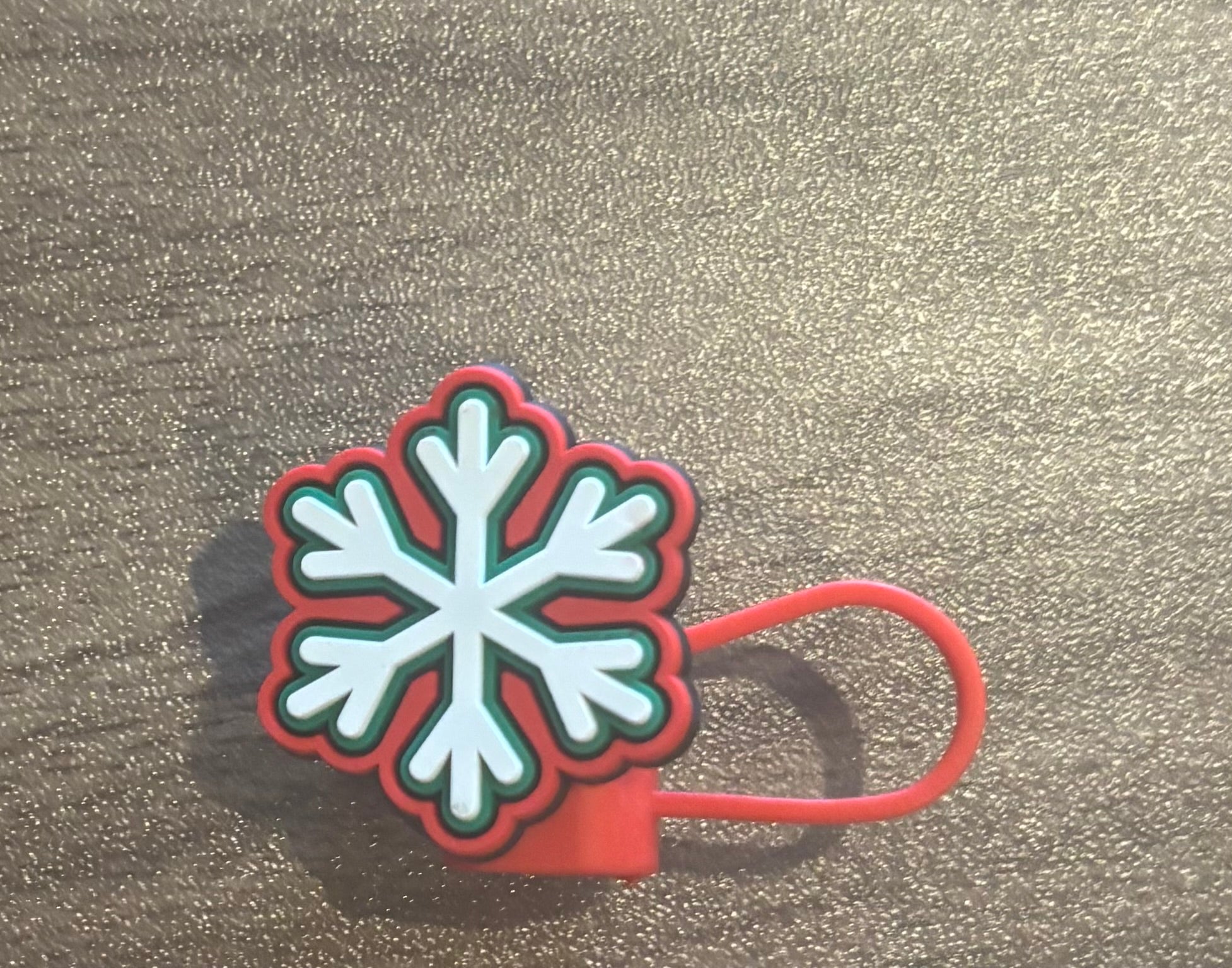 Snowflake Straw Topper